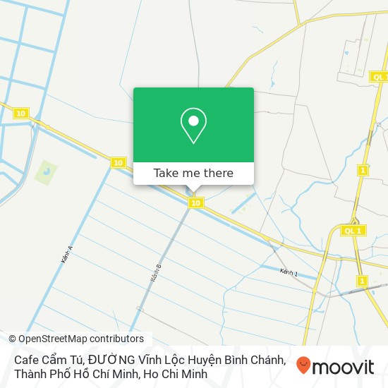 Cafe Cẩm Tú, ĐƯỜNG Vĩnh Lộc Huyện Bình Chánh, Thành Phố Hồ Chí Minh map