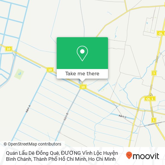 Quán Lẩu Dê Đồng Quê, ĐƯỜNG Vĩnh Lộc Huyện Bình Chánh, Thành Phố Hồ Chí Minh map