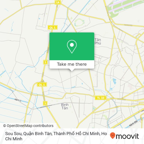 Sou Sou, Quận Bình Tân, Thành Phố Hồ Chí Minh map