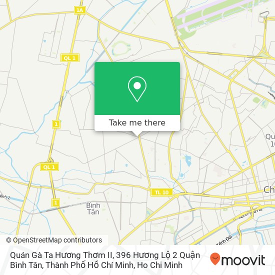 Quán Gà Ta Hương Thơm II, 396 Hương Lộ 2 Quận Bình Tân, Thành Phố Hồ Chí Minh map