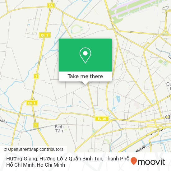 Hương Giang, Hương Lộ 2 Quận Bình Tân, Thành Phố Hồ Chí Minh map