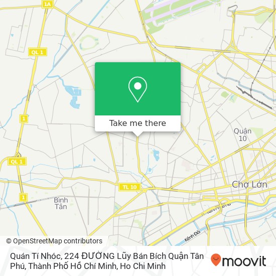 Quán Tí Nhóc, 224 ĐƯỜNG Lũy Bán Bích Quận Tân Phú, Thành Phố Hồ Chí Minh map