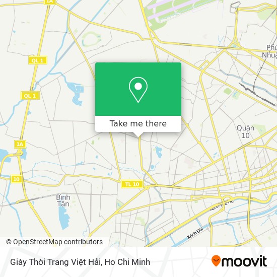 Giày Thời Trang Việt Hải map