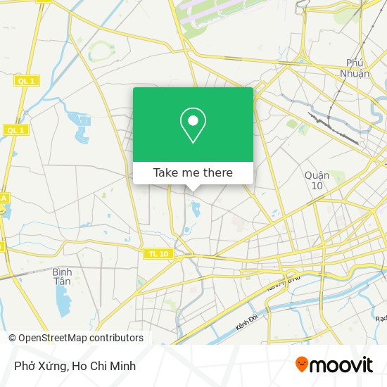 Phở Xứng map