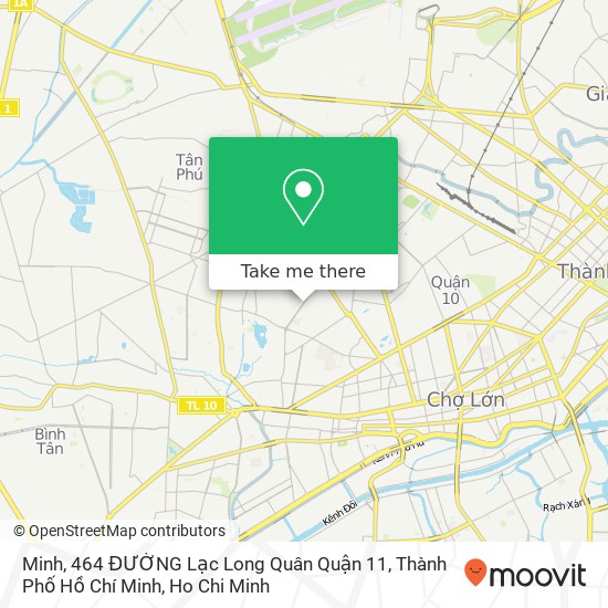 Minh, 464 ĐƯỜNG Lạc Long Quân Quận 11, Thành Phố Hồ Chí Minh map