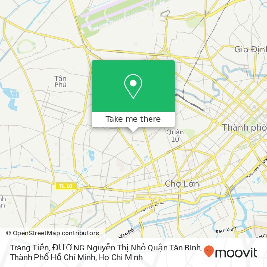 Tràng Tiền, ĐƯỜNG Nguyễn Thị Nhỏ Quận Tân Bình, Thành Phố Hồ Chí Minh map