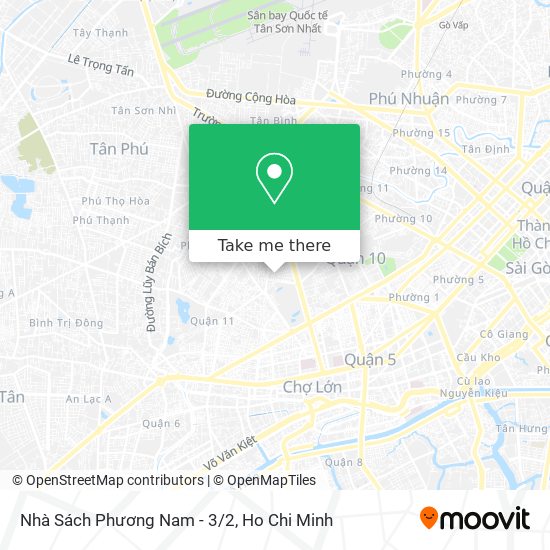 Nhà Sách Phương Nam - 3/2 map