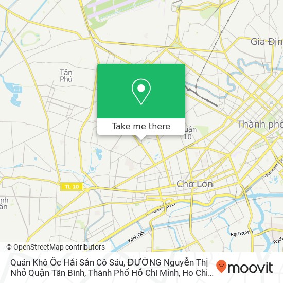 Quán Khô Ốc Hải Sản Cô Sáu, ĐƯỜNG Nguyễn Thị Nhỏ Quận Tân Bình, Thành Phố Hồ Chí Minh map
