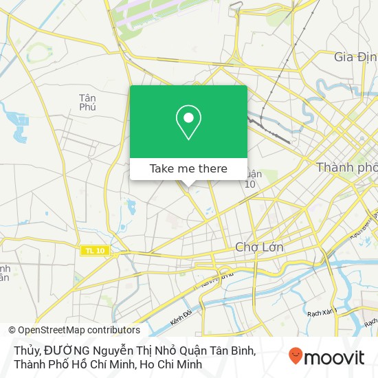 Thủy, ĐƯỜNG Nguyễn Thị Nhỏ Quận Tân Bình, Thành Phố Hồ Chí Minh map