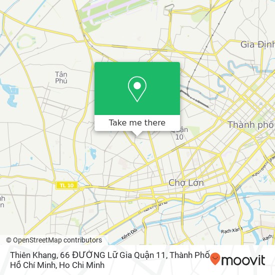 Thiên Khang, 66 ĐƯỜNG Lữ Gia Quận 11, Thành Phố Hồ Chí Minh map