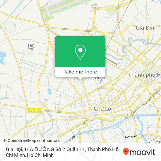Gia Hội, 14A ĐƯỜNG Số 2 Quận 11, Thành Phố Hồ Chí Minh map