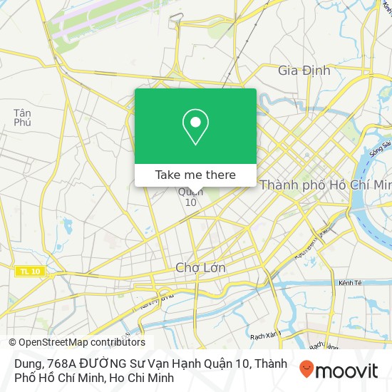Dung, 768A ĐƯỜNG Sư Vạn Hạnh Quận 10, Thành Phố Hồ Chí Minh map