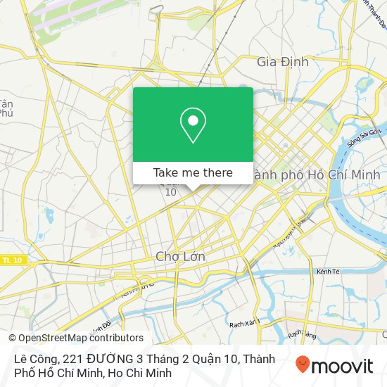 Lê Công, 221 ĐƯỜNG 3 Tháng 2 Quận 10, Thành Phố Hồ Chí Minh map