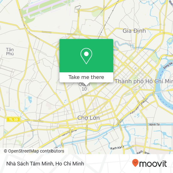 Nhà Sách Tâm Minh map
