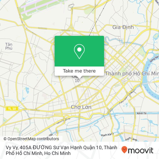 Vy Vy, 405A ĐƯỜNG Sư Vạn Hạnh Quận 10, Thành Phố Hồ Chí Minh map