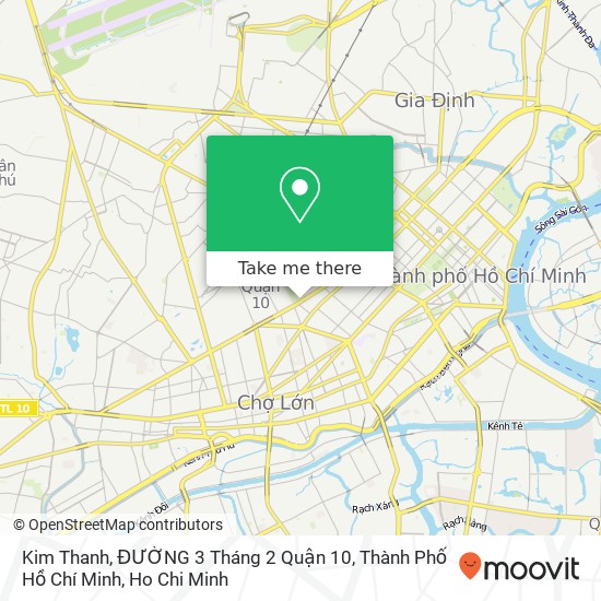 Kim Thanh, ĐƯỜNG 3 Tháng 2 Quận 10, Thành Phố Hồ Chí Minh map