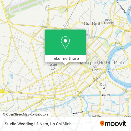 Studio Wedding Lê Nam map