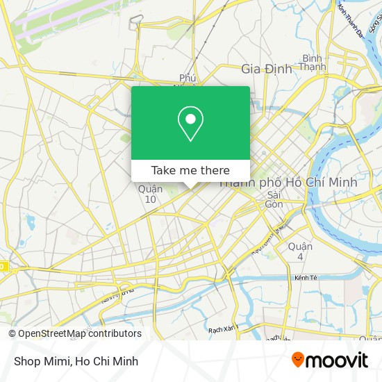 Shop Mimi map