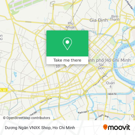 Dương Ngân VNXK Shop map