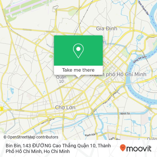 Bin Bin, 143 ĐƯỜNG Cao Thắng Quận 10, Thành Phố Hồ Chí Minh map