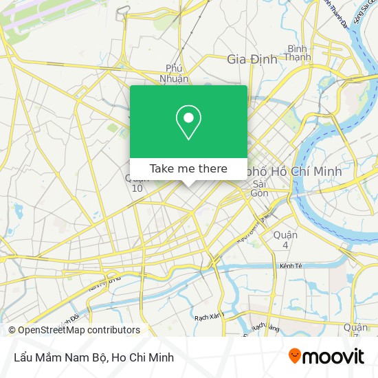 Lẩu Mắm Nam Bộ map