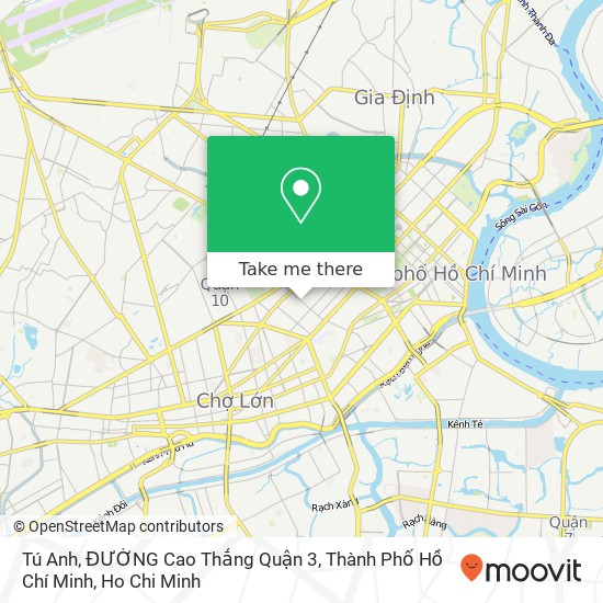 Tú Anh, ĐƯỜNG Cao Thắng Quận 3, Thành Phố Hồ Chí Minh map
