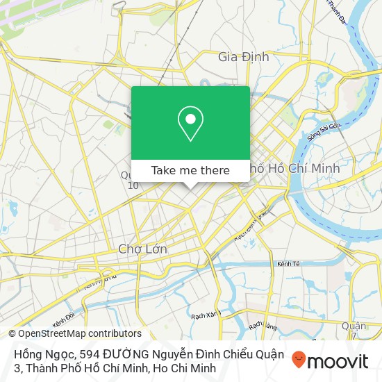 Hồng Ngọc, 594 ĐƯỜNG Nguyễn Đình Chiểu Quận 3, Thành Phố Hồ Chí Minh map