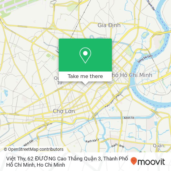 Việt Thy, 62 ĐƯỜNG Cao Thắng Quận 3, Thành Phố Hồ Chí Minh map