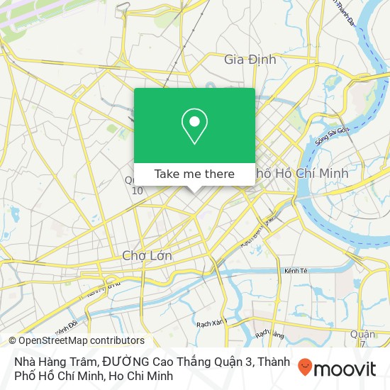 Nhà Hàng Trâm, ĐƯỜNG Cao Thắng Quận 3, Thành Phố Hồ Chí Minh map
