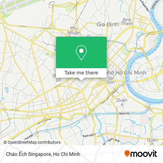 How to get to Cháo Ếch Singapore in Quận 3 by Bus - Moovit