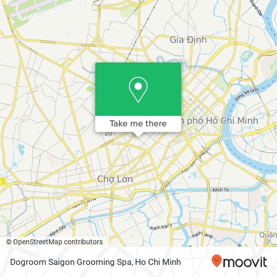 Dogroom Saigon Grooming Spa map