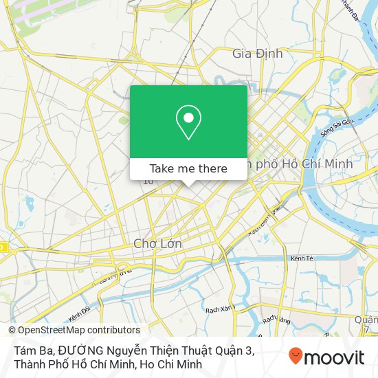 Tám Ba, ĐƯỜNG Nguyễn Thiện Thuật Quận 3, Thành Phố Hồ Chí Minh map