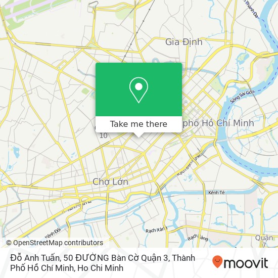 Đỗ Anh Tuấn, 50 ĐƯỜNG Bàn Cờ Quận 3, Thành Phố Hồ Chí Minh map