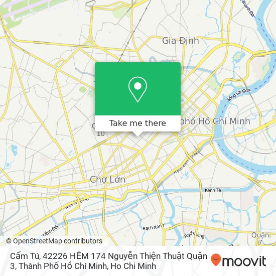 Cẩm Tú, 42226 HẺM 174 Nguyễn Thiện Thuật Quận 3, Thành Phố Hồ Chí Minh map