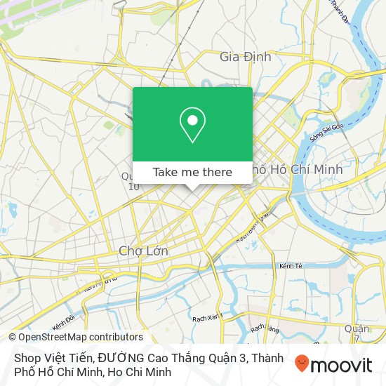 Shop Việt Tiến, ĐƯỜNG Cao Thắng Quận 3, Thành Phố Hồ Chí Minh map