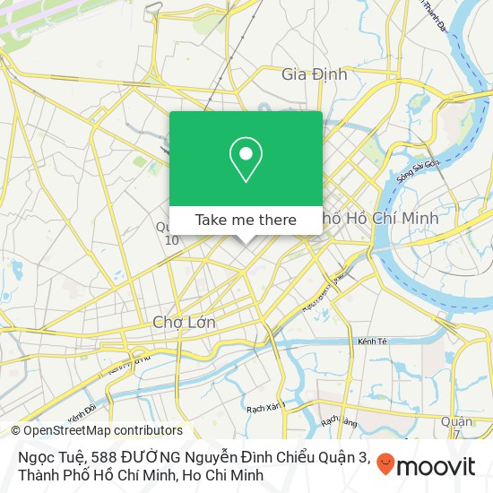 Ngọc Tuệ, 588 ĐƯỜNG Nguyễn Đình Chiểu Quận 3, Thành Phố Hồ Chí Minh map