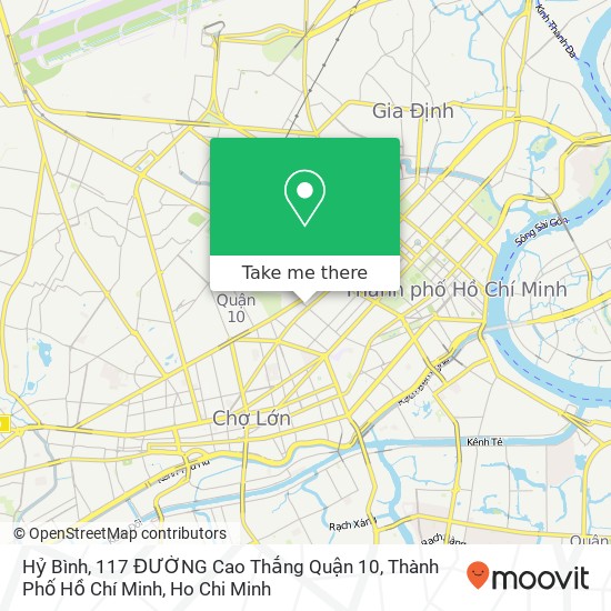 Hỷ Bình, 117 ĐƯỜNG Cao Thắng Quận 10, Thành Phố Hồ Chí Minh map