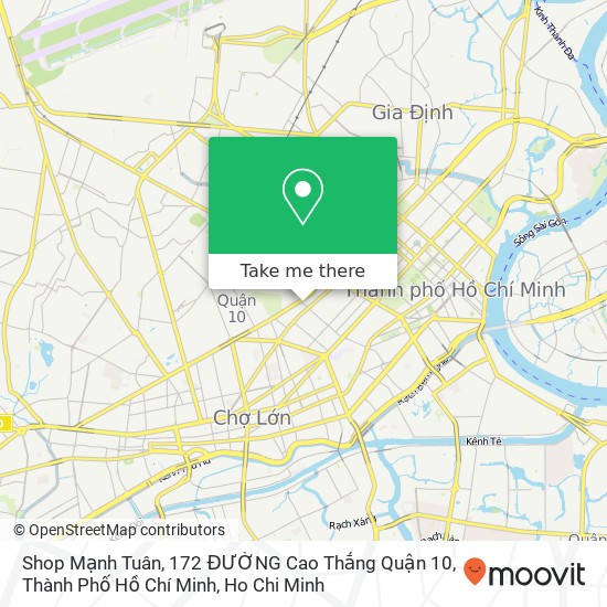 Shop Mạnh Tuân, 172 ĐƯỜNG Cao Thắng Quận 10, Thành Phố Hồ Chí Minh map