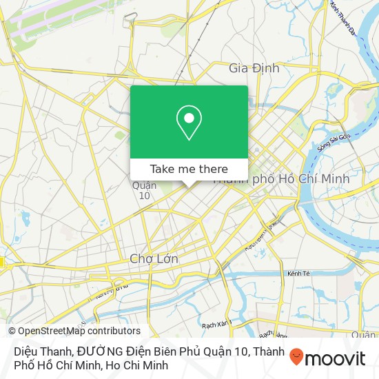 Diệu Thanh, ĐƯỜNG Điện Biên Phủ Quận 10, Thành Phố Hồ Chí Minh map