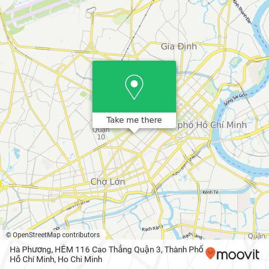 Hà Phương, HẺM 116 Cao Thắng Quận 3, Thành Phố Hồ Chí Minh map