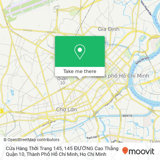 Cửa Hàng Thời Trang 145, 145 ĐƯỜNG Cao Thắng Quận 10, Thành Phố Hồ Chí Minh map