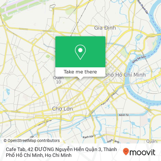 Cafe Tab, 42 ĐƯỜNG Nguyễn Hiền Quận 3, Thành Phố Hồ Chí Minh map