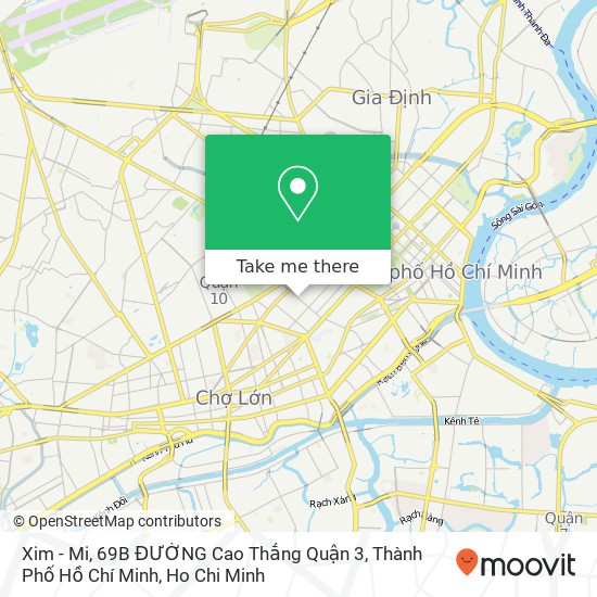 Xim - Mi, 69B ĐƯỜNG Cao Thắng Quận 3, Thành Phố Hồ Chí Minh map
