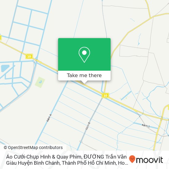 Áo Cưới-Chụp Hình & Quay Phim, ĐƯỜNG Trần Văn Giàu Huyện Bình Chánh, Thành Phố Hồ Chí Minh map