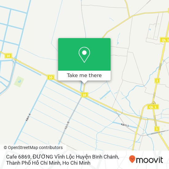 Cafe 6869, ĐƯỜNG Vĩnh Lộc Huyện Bình Chánh, Thành Phố Hồ Chí Minh map