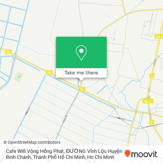 Cafe Wifi Võng Hồng Phát, ĐƯỜNG Vĩnh Lộc Huyện Bình Chánh, Thành Phố Hồ Chí Minh map