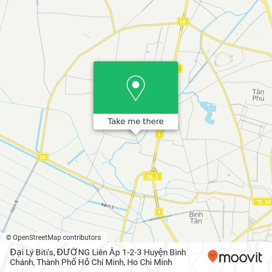 Đại Lý Biti's, ĐƯỜNG Liên Ấp 1-2-3 Huyện Bình Chánh, Thành Phố Hồ Chí Minh map