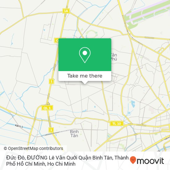 Đức Đô, ĐƯỜNG Lê Văn Quới Quận Bình Tân, Thành Phố Hồ Chí Minh map