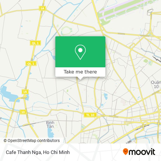 Cafe Thanh Nga map