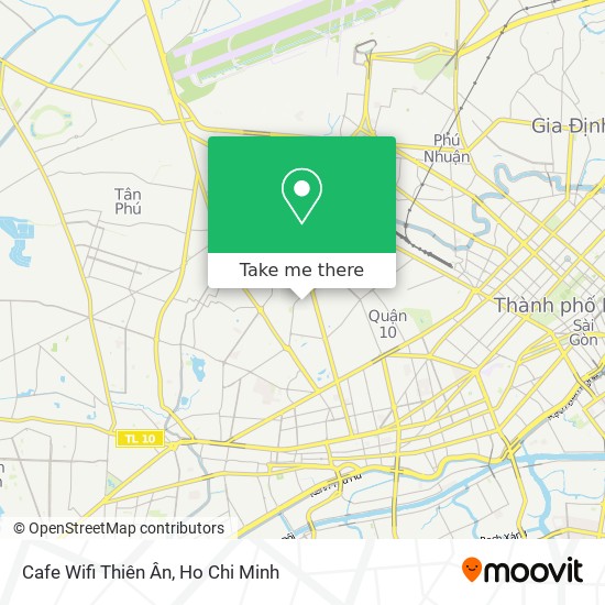 Cafe Wifi Thiên Ân map